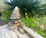 Bracelet de cheville Perle de Tahiti ajustable en taille