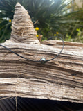 Perle de Tahiti des Tuamotu, collier adaptable unisexe, cuir australien