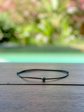 Bijou perle de Tahiti trois en un (collier, bracelet, bracelet de cheville)