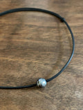 Bijou perle de Tahiti trois en un (collier, bracelet, bracelet de cheville)